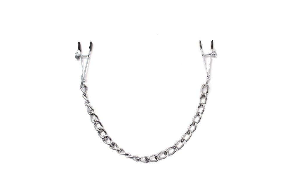 Nippelklammern mit schwerer Kette