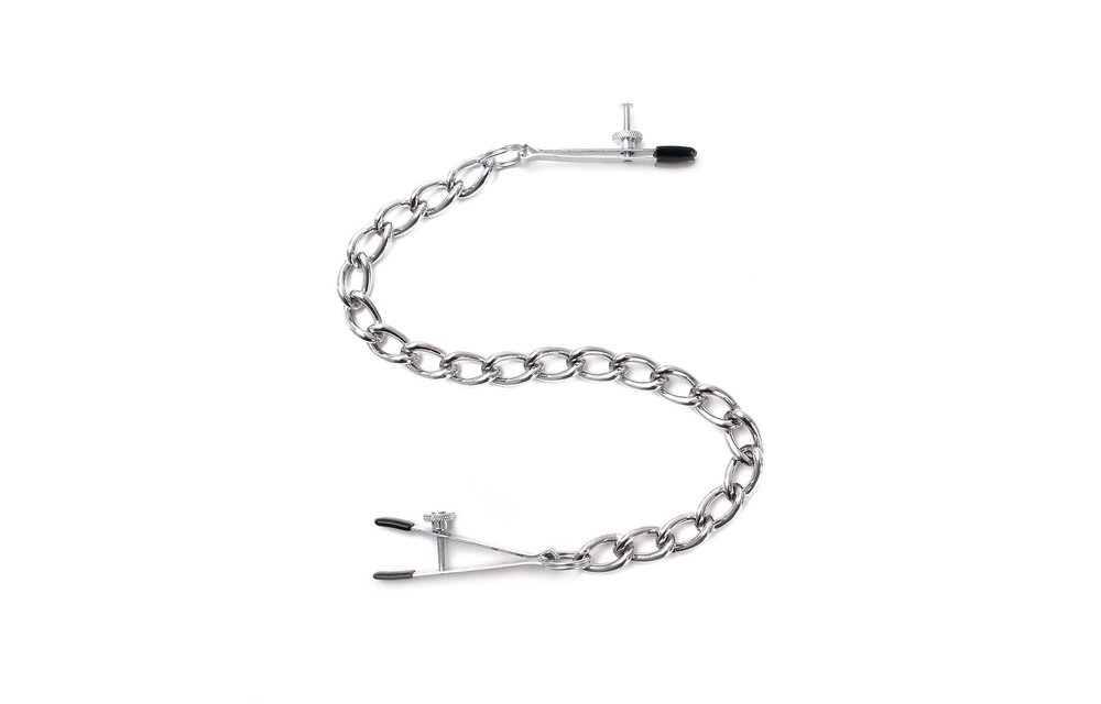 Nippelklammern mit schwerer Kette