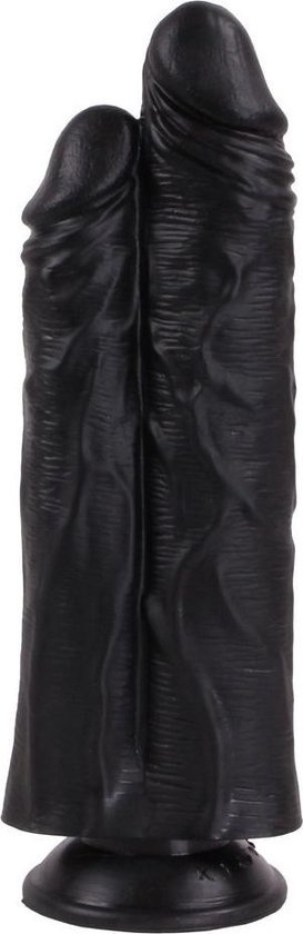 Dubbele Dildo 28 x 6 - Zwart