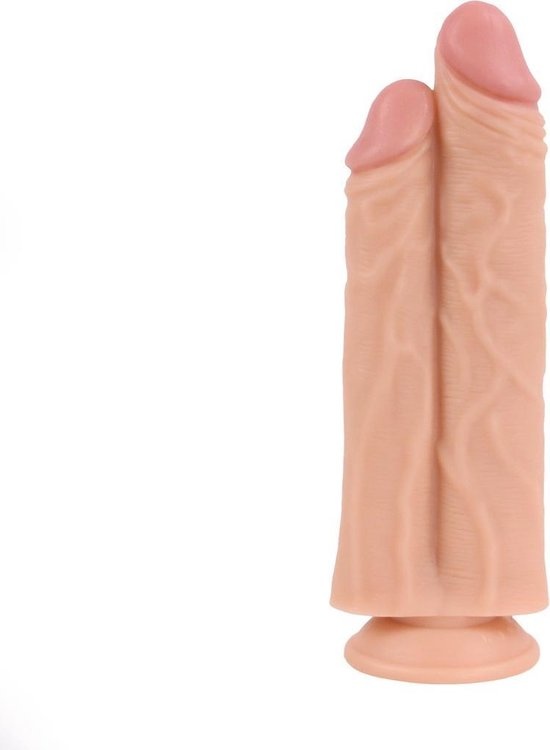 Doppeldildo 28 x 6 - Fleisch