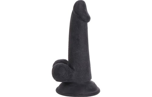Dildo 16 x 4 - Zwart