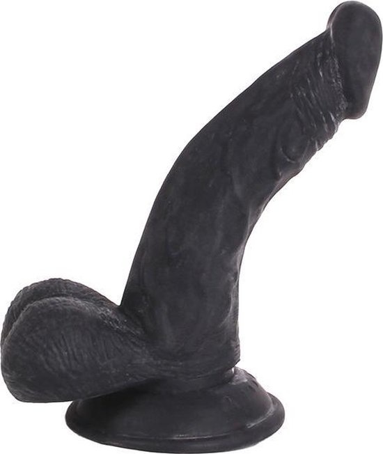 Dildo 16 x 4 - Zwart