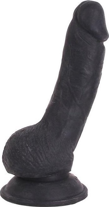 Dildo 17 x 3,2 - Zwart