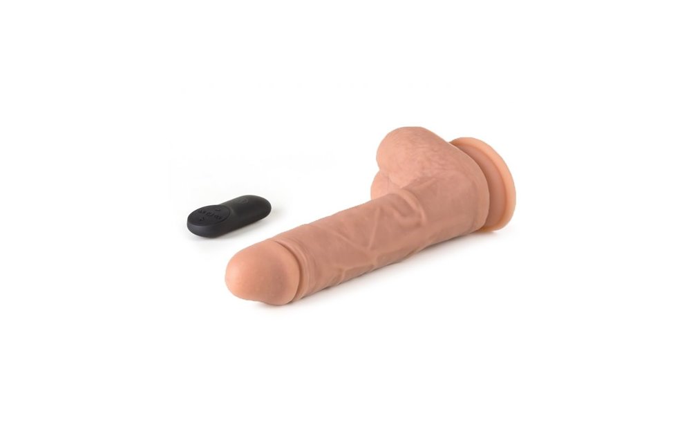 Luxe Vibrator R09 Roterend met ballen (19 cm)