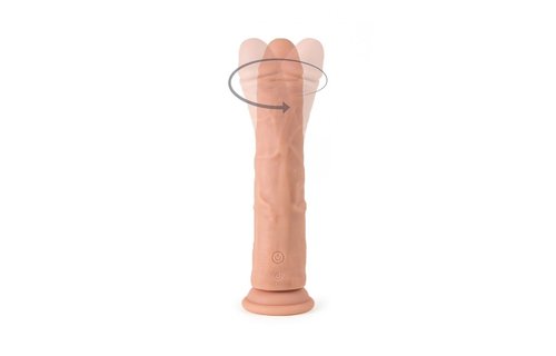 Luxe Vibrator R7 Roterend 19 cm – USB, Afstandsbediening & Zuignap