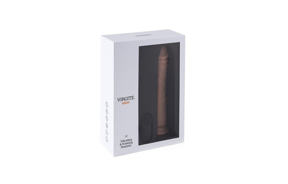 Luxury Vibrator R7 Rotating 19 cm – USB, Remote Control & Suction Cup