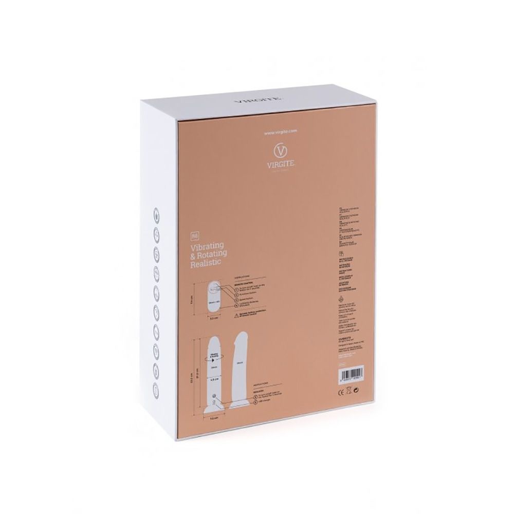 Luxe Vibrator R7 Roterend 19 cm – USB, Afstandsbediening & Zuignap