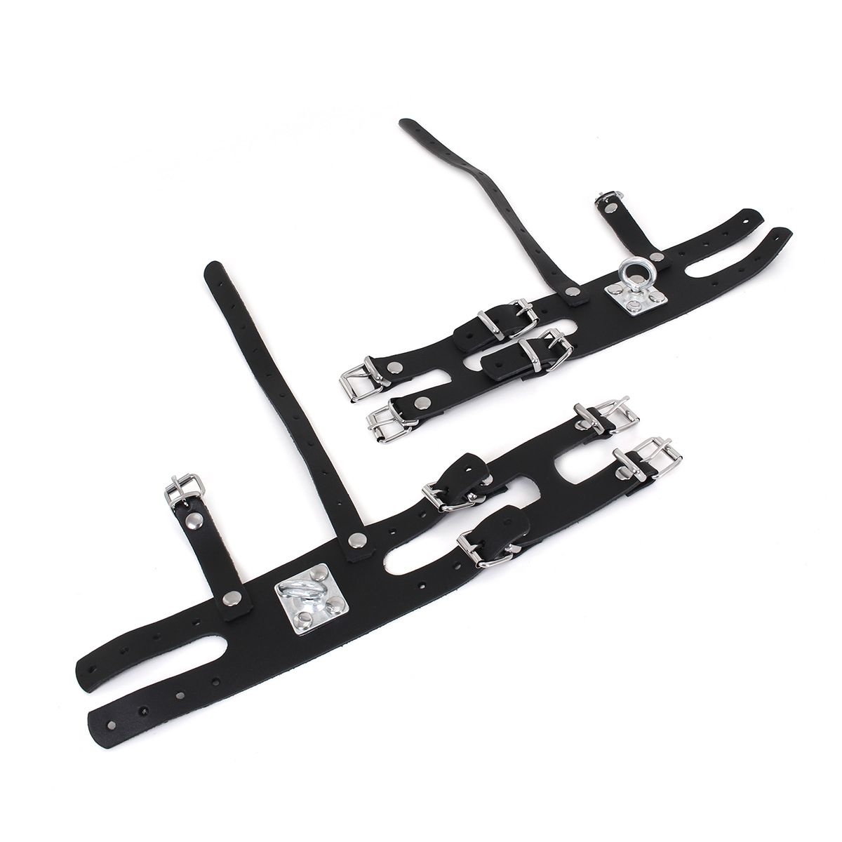 Leather Ankle Restraints with Heavy O-Ring