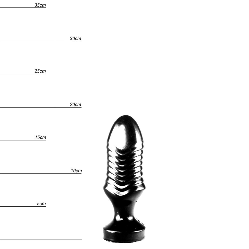 Rugops Buttplug 18 cm | Ribbels, Veilig & Beginnersvriendelijk