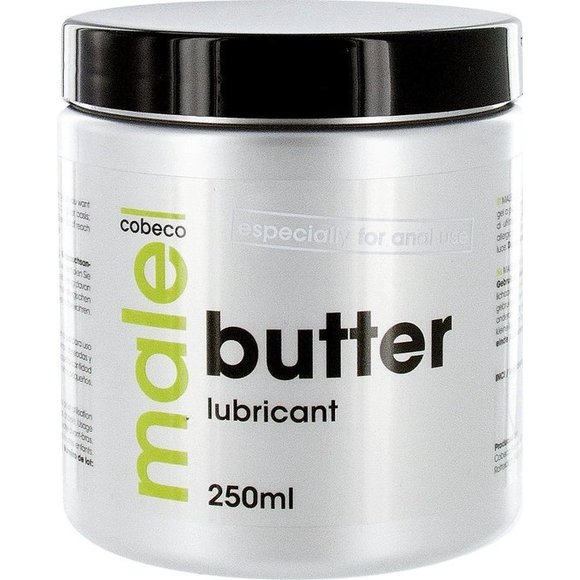 Male Butter Glijmiddel 250 ml – Langdurig, Condoomveilig, Neutraal
