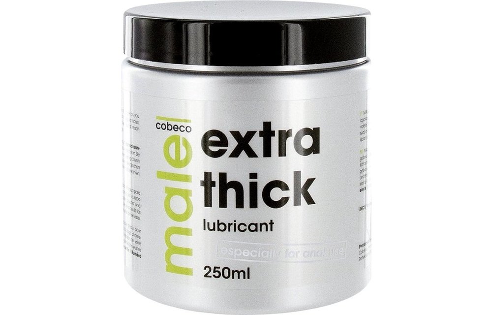 Male Extra Dickes Gleitmittel 250 ml | Sicheres & lang anhaltendes Gleiten
