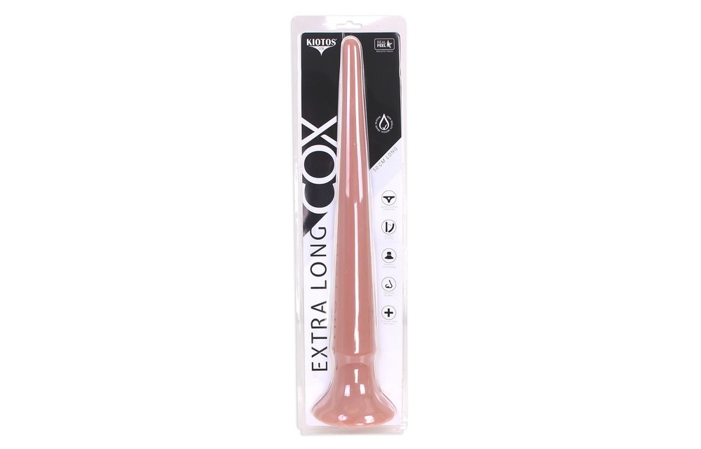 Silicone Anal Dildo XXXL Flesh 50 x 5.6