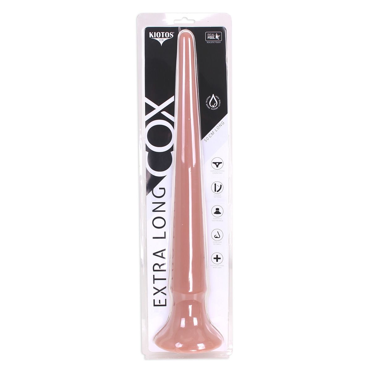 Silikon Anal Dildo XXXL Fleisch 50 x 5.6