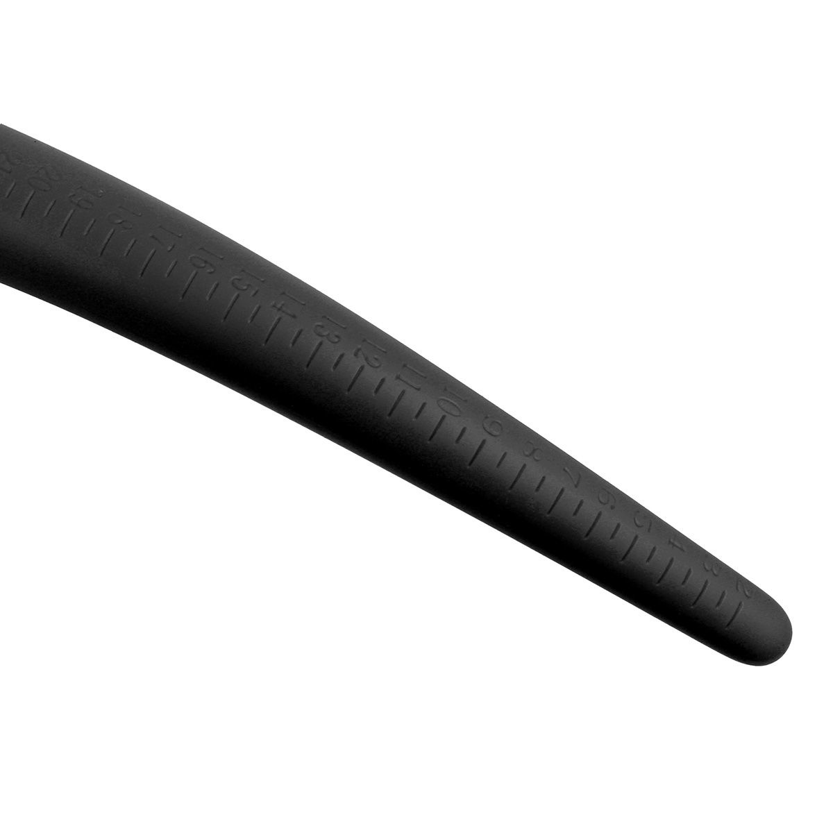 Silicone Anal Dildo XXL Black 40 x 4.5