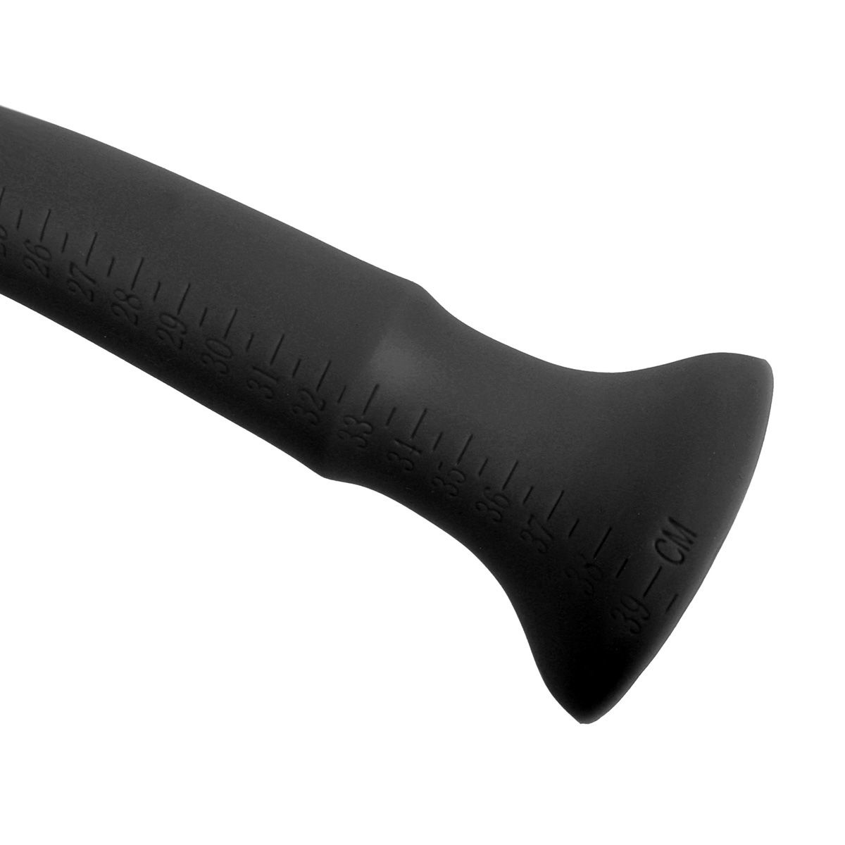 Silikon Anal Dildo XXL Schwarz 40 x 4.5