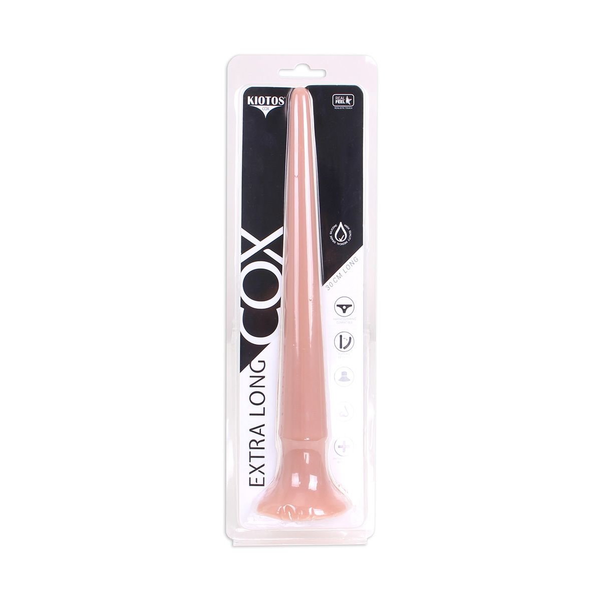 Siliconen Anaal Dildo XL Vlees 30 x 3