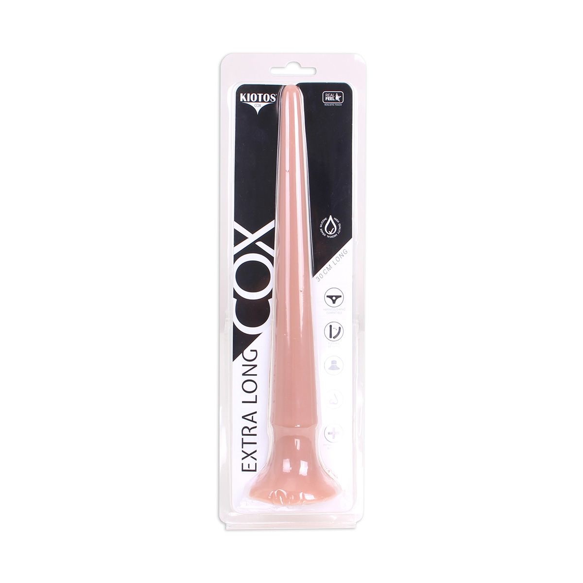 Silikon Anal Dildo XL Fleisch 30 x 3