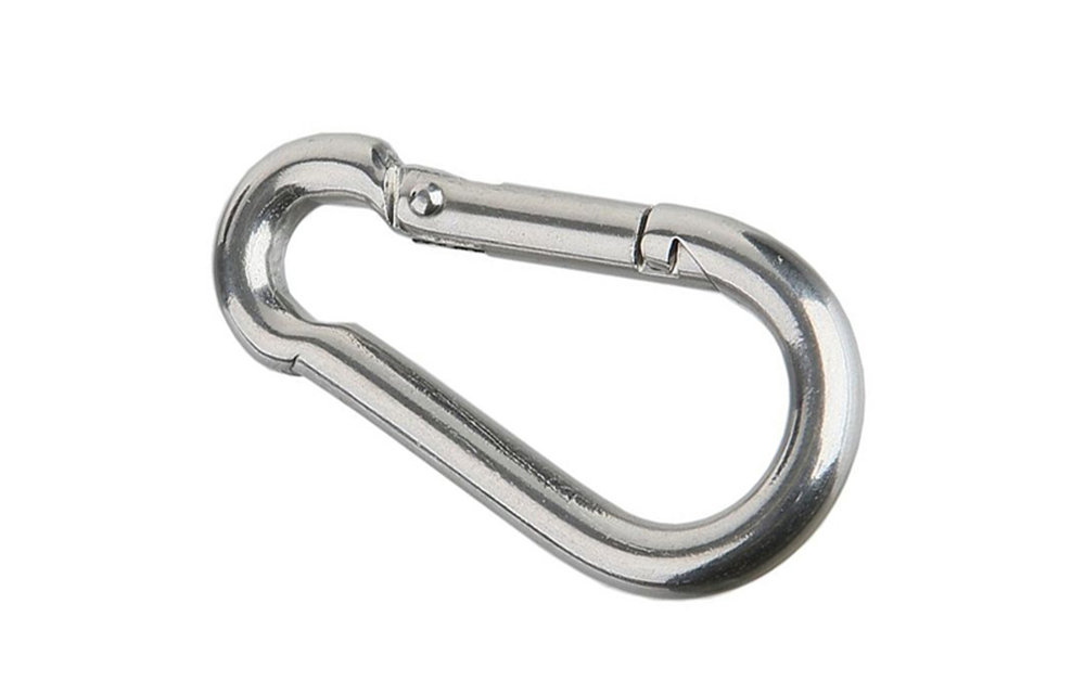 Carabiner 60 mm Galvanised - SWL 70 kg Safe