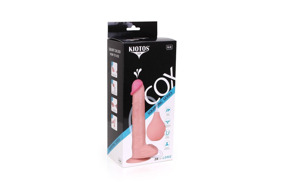 Squirt-Dildo 28 cm – Realistisch, spritzend & Saugnapf