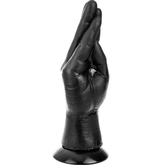 King-Size-Dildo Hand Klein Schwarz 19 cm – Realistisch & Sicher
