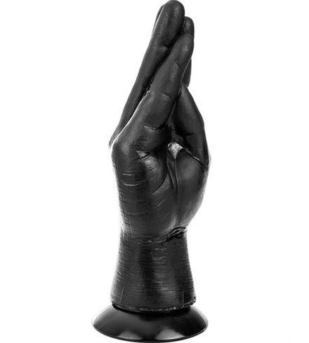 King-Size Dildo Hand Klein Zwart 19 cm – Realistisch & Veilig