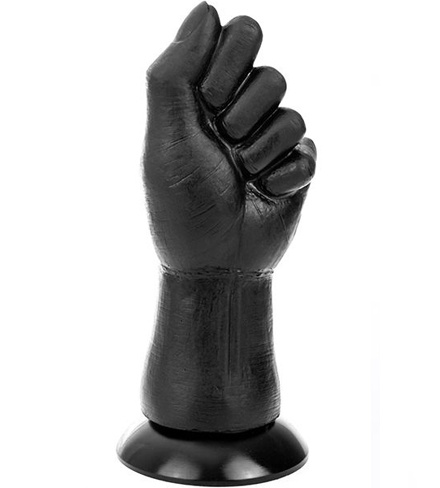 King-Size Dildo - Fist Klein Schwarz 16 x 6 cm