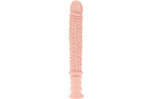 King-Size-Dildo Damocles Fleischfarben 36 cm – Realistisch & Sicher