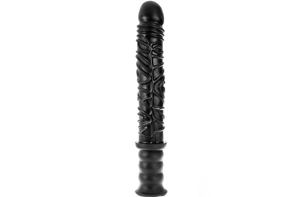 King-Size Dildo Damocles Black 42.5 cm – Realistic & Large