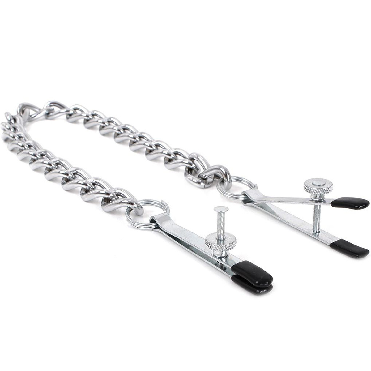 Nippelklemmen mit schwerer Kette – Verstellbar und bequem