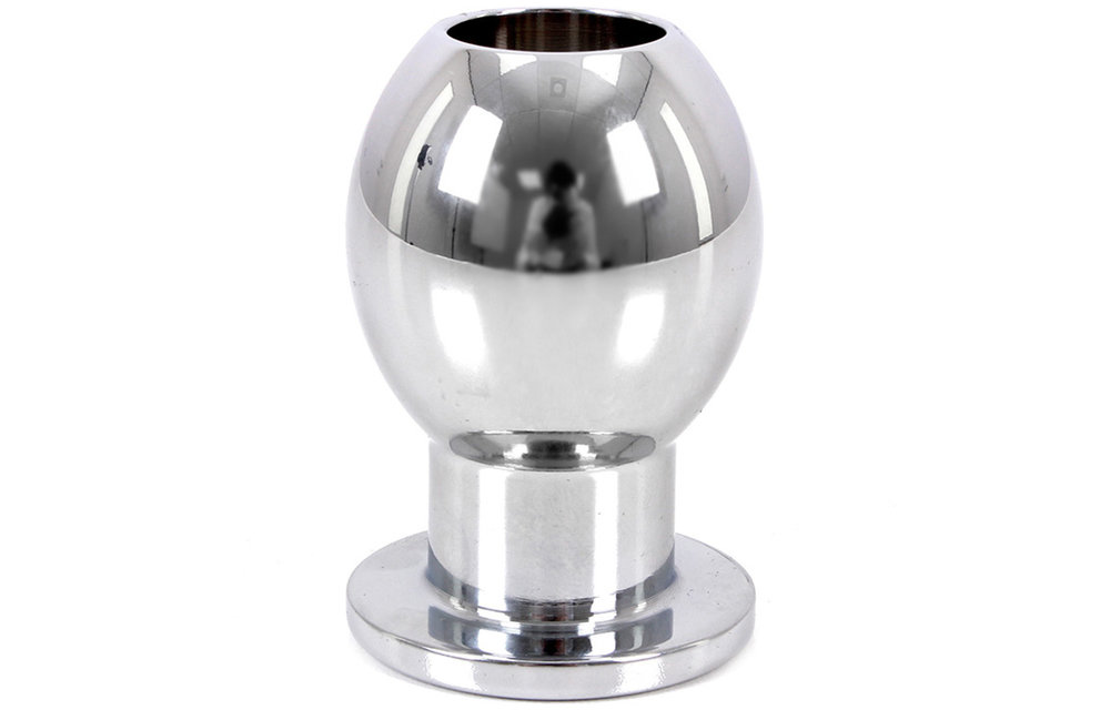 Hohler Analplug aus Aluminium – Intensives, pures Analvergnügen