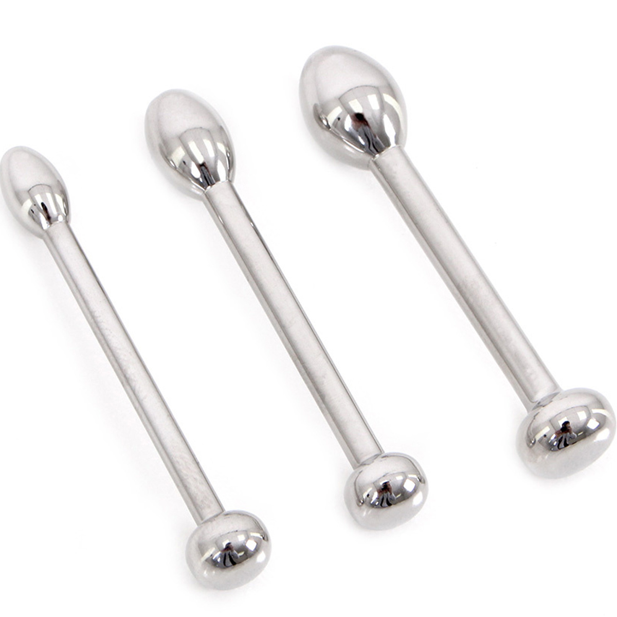 Stainless Steel Urethral Trainer Kit – Beginners Penis Plug Set