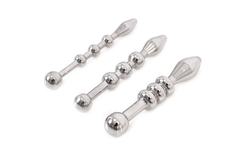 Urethral Trainer Kit - Penis Plug Set 6-10 mm for Beginners