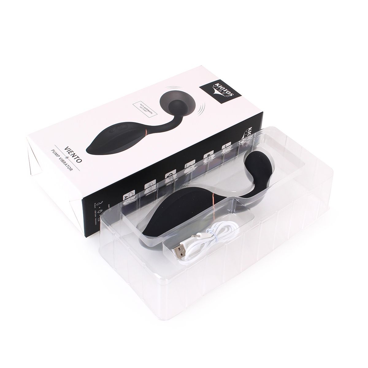 Vibez Viento Anal Vibrator With Pump