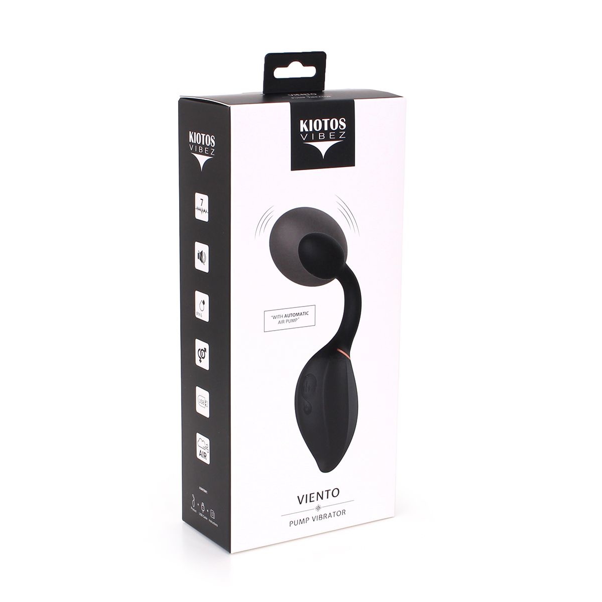 Vibez Viento Anal Vibrator With Pump