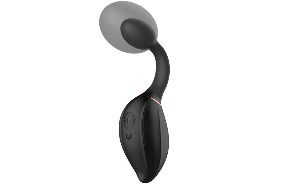 Vibez Viento Anale Vibrator Met Pomp – Veilig & Oplaadbaar