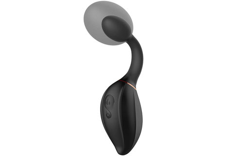 Vibez Viento Anale Vibrator Met Pomp – Veilig & Oplaadbaar