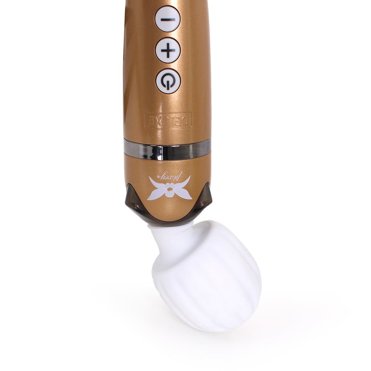 Pixey Deluxe Gold Edition - Powerful Cordless Wand Vibrator