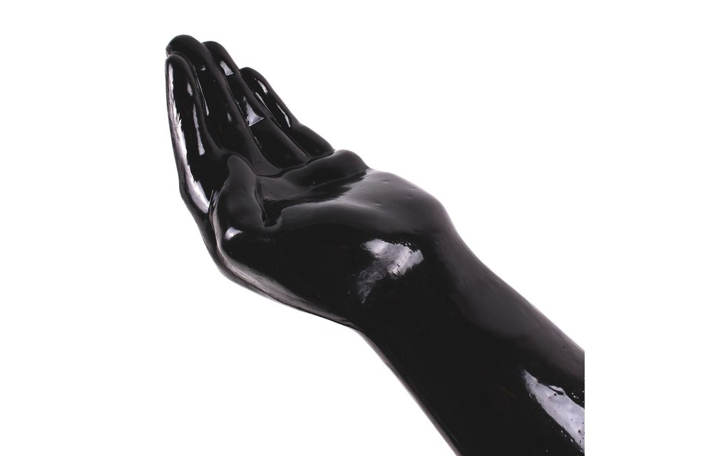 Finger Dildo 33.5 cm | Dark Crystal Black Series, Flexible