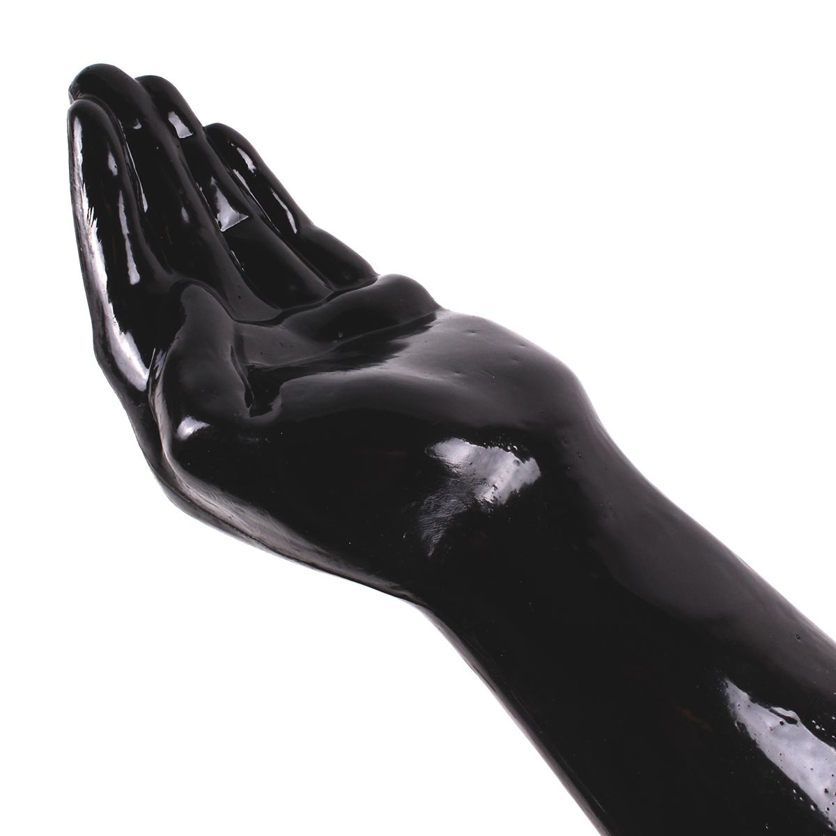 Finger Dildo 33.5 cm | Dark Crystal Black Series, Flexible