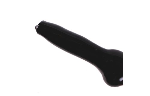 Dildo The Slide 27 cm – Dark Crystal Black, Flexibel & Waterdicht