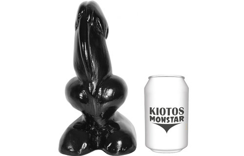 Bronto Dildo 18 cm | Flexibel, gerippt und mit Saugnapf