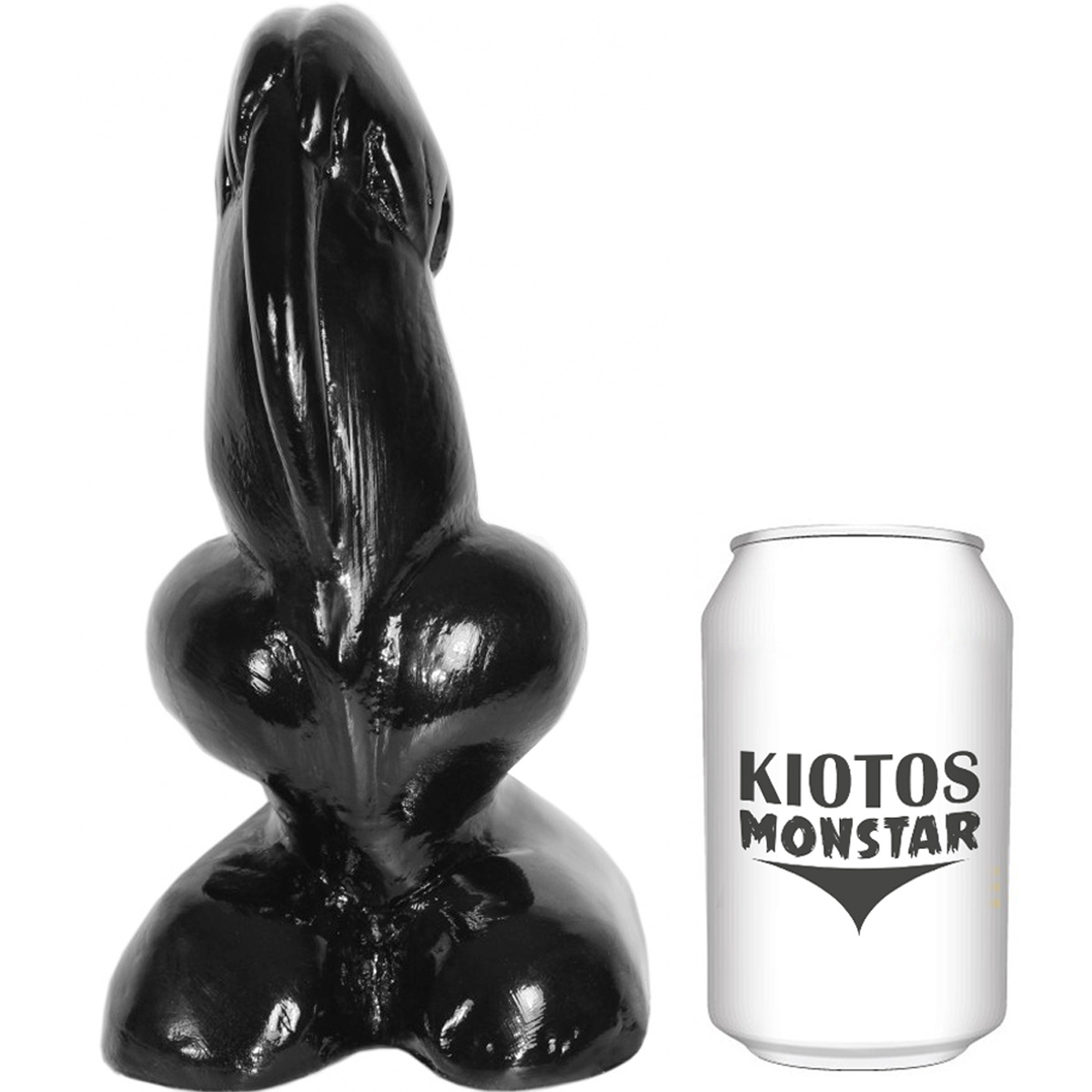 Bronto Dildo 18 cm | Flexible, Ribbed & Suction Cup