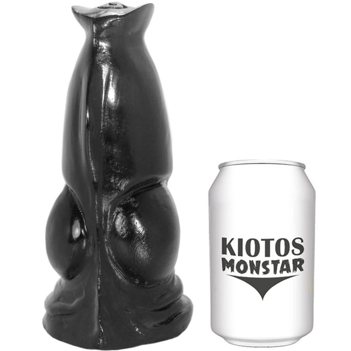 Prowler Dildo 25 cm | Flexibel Vinyl, Progressieve Vorm