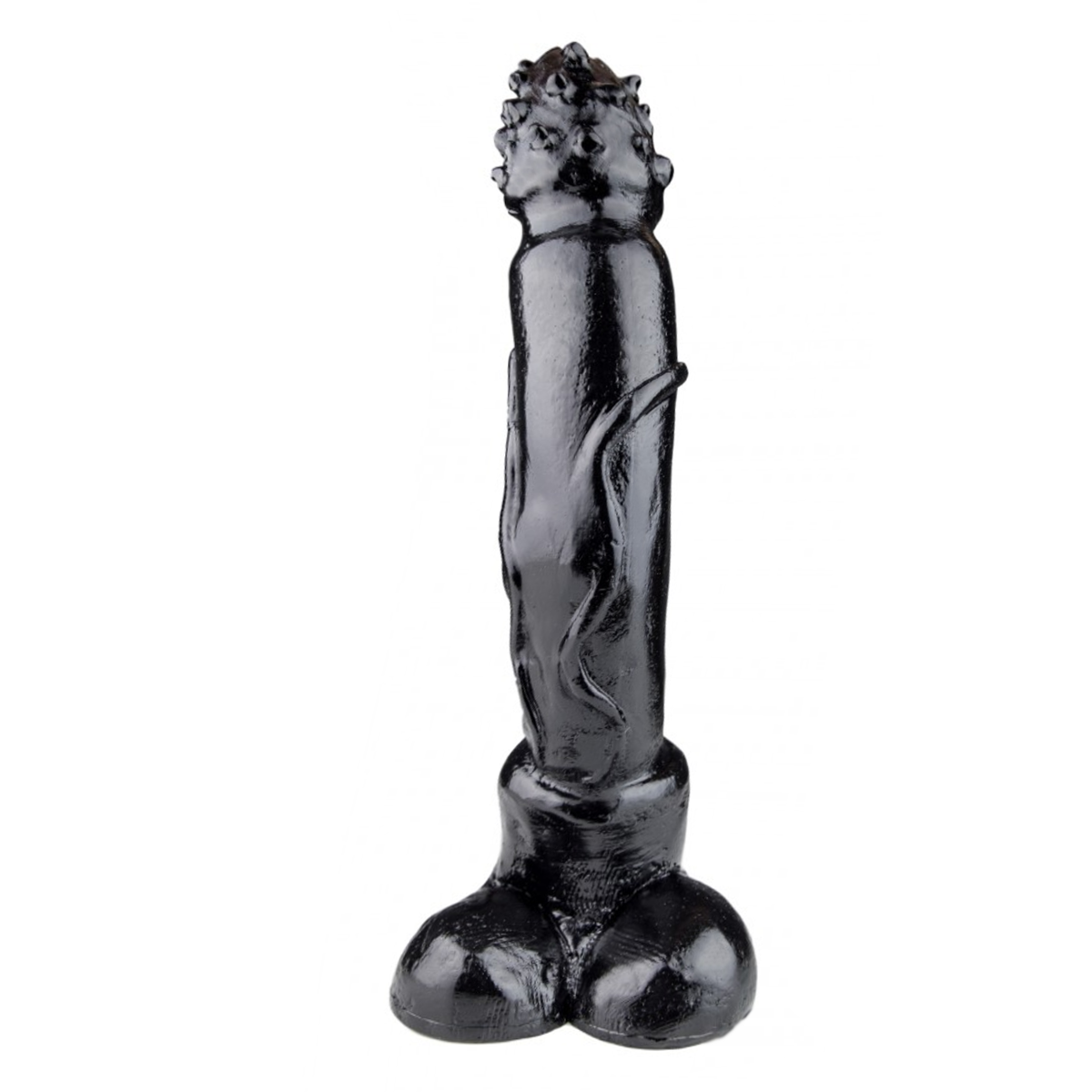 Tijger Dildo 33 cm | Flexibel Vinyl, Spikes & Waterdicht