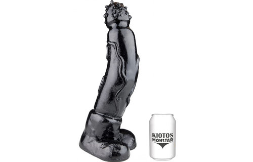 Tiger-Dildo 33 cm | Flexibles Vinyl, Stacheln & wasserdicht