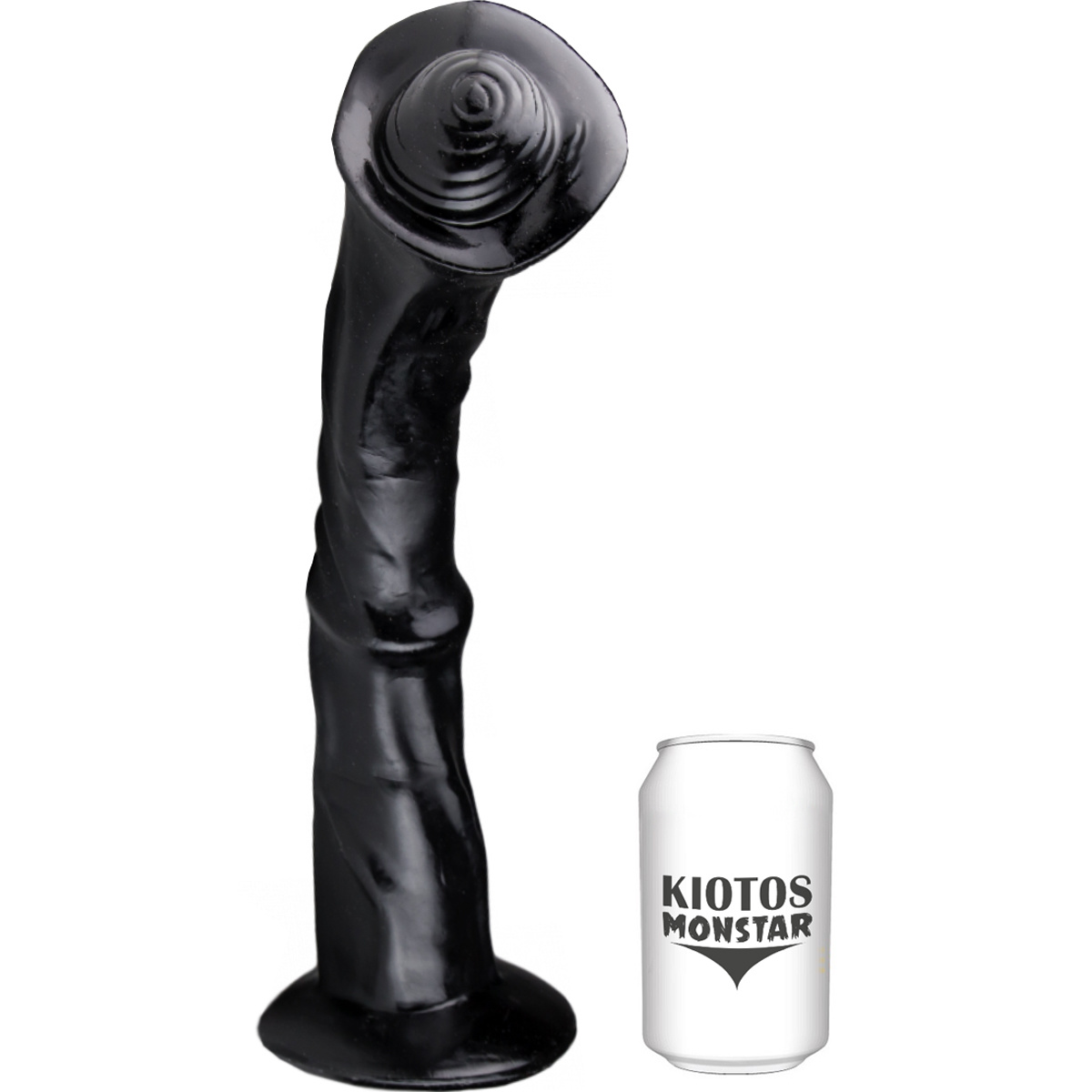 Zebrastorm Dildo 35 cm | Flexible Vinyl & Suction Cup