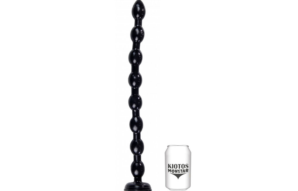 Mamba Beads Dildo 48 cm – flexibel, Saugnapf und glattes Vinyl