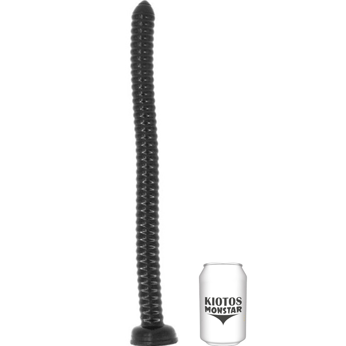 Balboa Ribbed Dildo 48,5 cm – Flexibel, mit Saugnapf