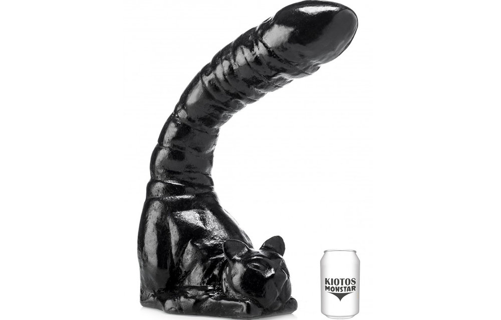 Tomkat Dildo 43 cm | Flexibel Vinyl, 10 cm Breed, Waterdicht