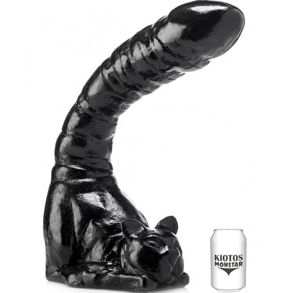 Tomkat Dildo 43 cm | Flexibles Vinyl, 10 cm breit, wasserdicht